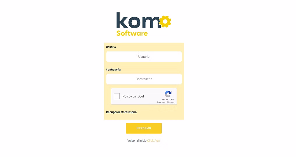 Imagen slider 2 - Aplicativo KOMO